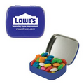 Small Royal Blue Mint Tin Filled with Gum